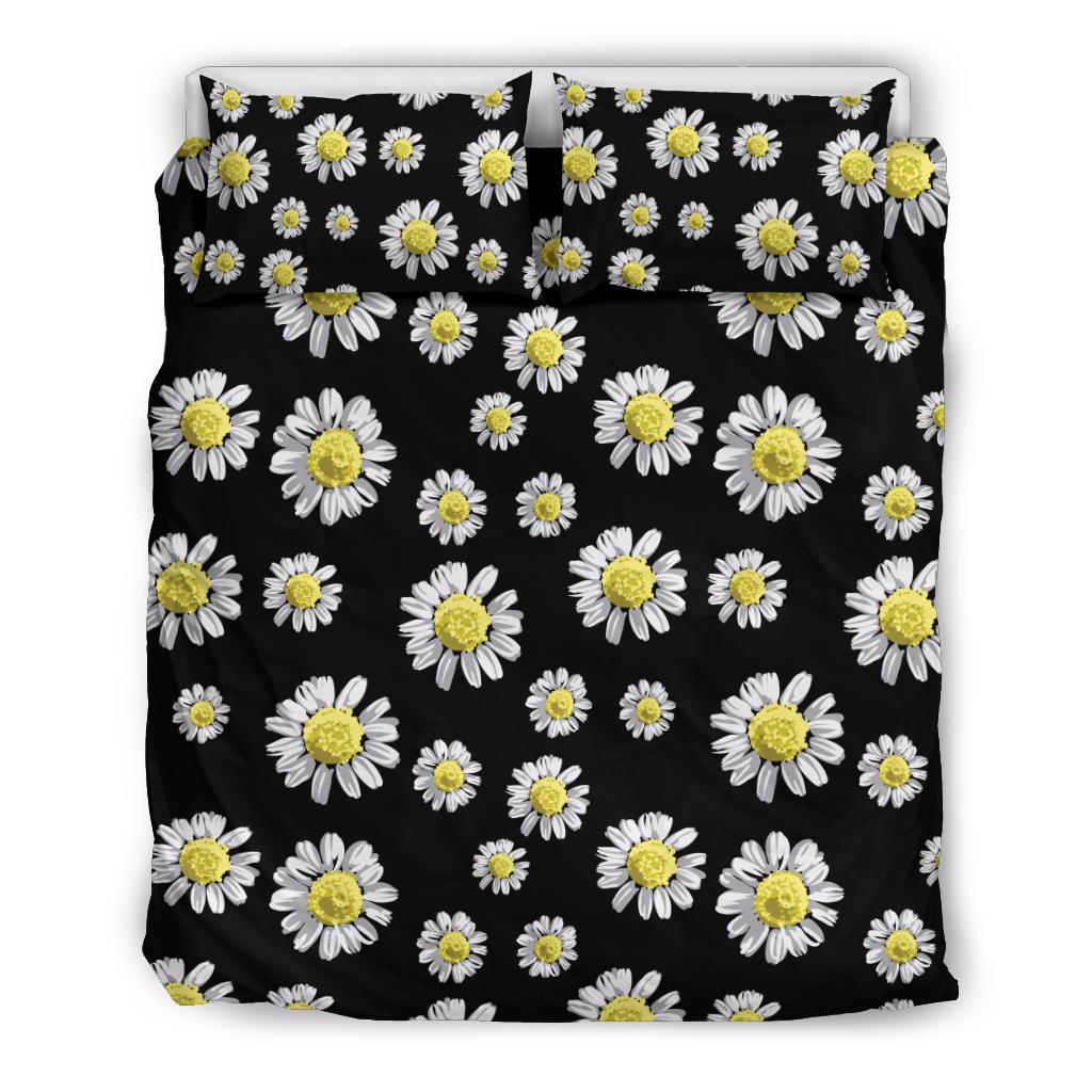 Daisy Pattern Print Design DS01 Duvet Cover Bedding Set-JORJUNE.COM