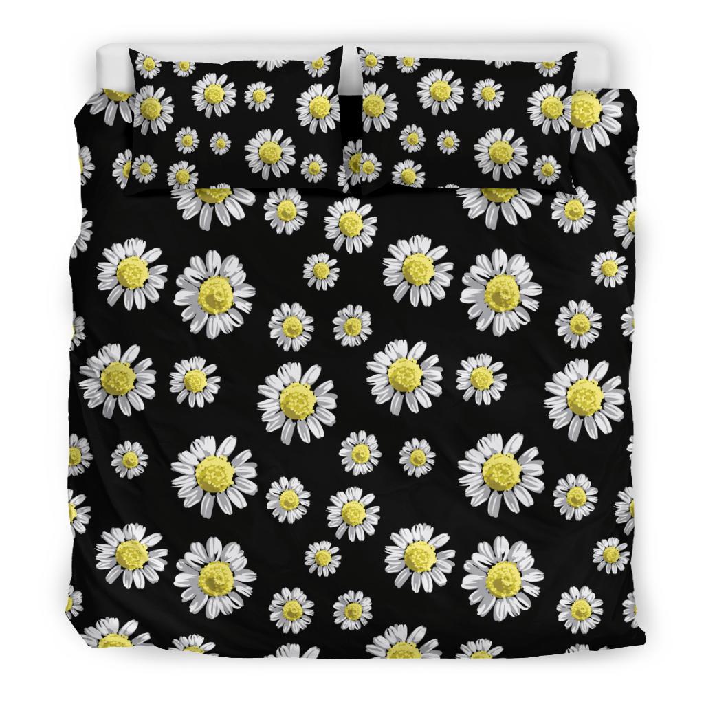Daisy Pattern Print Design DS01 Duvet Cover Bedding Set-JORJUNE.COM