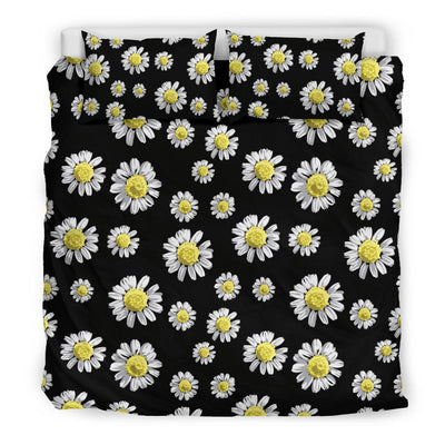 Daisy Pattern Print Design DS01 Duvet Cover Bedding Set-JORJUNE.COM