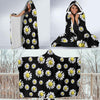 Daisy Pattern Print Design DS01 Hooded Blanket-JORJUNE.COM