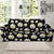 Daisy Pattern Print Design DS01 Sofa Slipcover-JORJUNE.COM