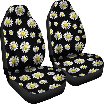 Daisy Pattern Print Design DS01 Universal Fit Car Seat Covers