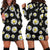 Daisy Pattern Print Design DS01 Women Hoodie Dress