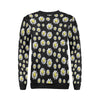 Daisy Pattern Print Design DS01 Women Long Sleeve Sweatshirt-JorJune