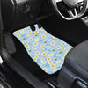 Daisy Pattern Print Design DS010 Car Floor Mats-JorJune