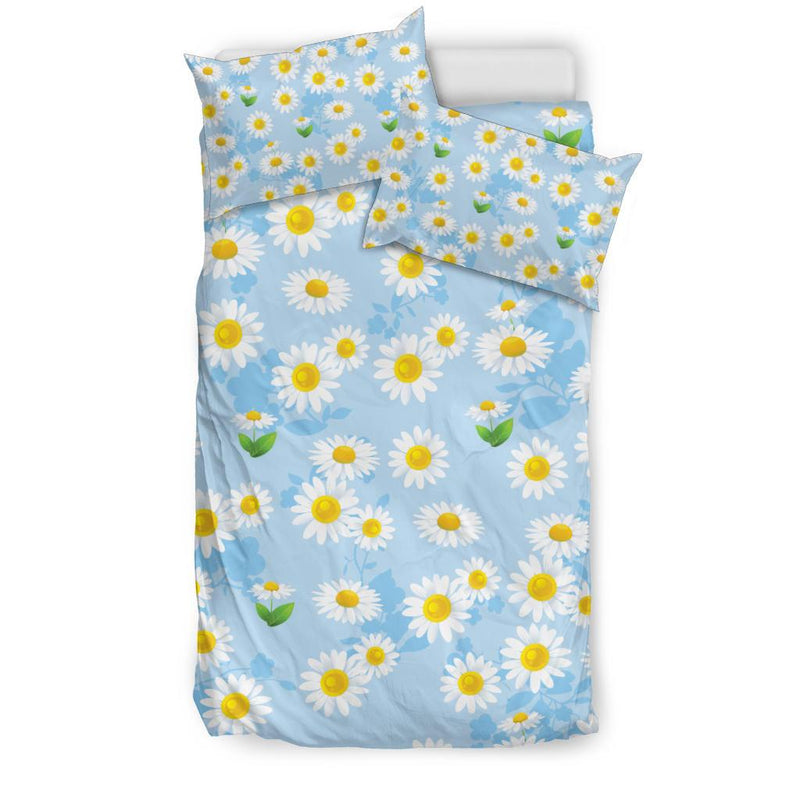 Daisy Pattern Print Design DS010 Duvet Cover Bedding Set-JORJUNE.COM