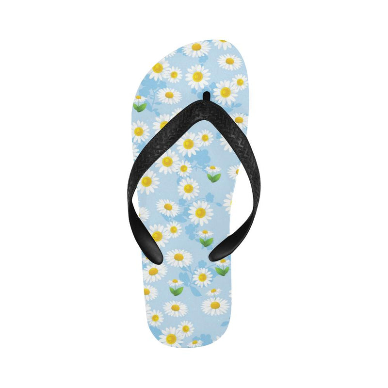 Daisy Pattern Print Design DS010 Flip Flops-JorJune