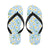 Daisy Pattern Print Design DS010 Flip Flops-JorJune