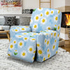 Daisy Pattern Print Design DS010 Recliner Slipcover-JORJUNE.COM