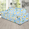 Daisy Pattern Print Design DS010 Sofa Slipcover-JORJUNE.COM