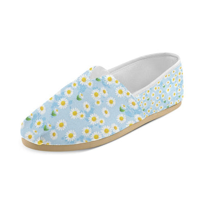 Daisy Pattern Print Design DS010 Women Casual Shoes-JorJune.com