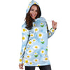 Daisy Pattern Print Design DS010 Women Hoodie Dress