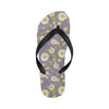 Daisy Pattern Print Design DS011 Flip Flops-JorJune