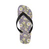 Daisy Pattern Print Design DS011 Flip Flops-JorJune