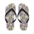 Daisy Pattern Print Design DS011 Flip Flops-JorJune