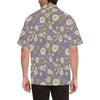 Daisy Pattern Print Design DS011 Men Hawaiian Shirt-JorJune