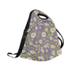 Daisy Pattern Print Design DS011 Neoprene Lunch Bag-JorJune