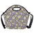 Daisy Pattern Print Design DS011 Neoprene Lunch Bag-JorJune