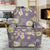 Daisy Pattern Print Design DS011 Recliner Slipcover-JORJUNE.COM