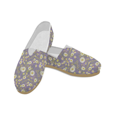 Daisy Pattern Print Design DS011 Women Casual Shoes-JorJune.com