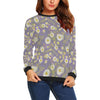 Daisy Pattern Print Design DS011 Women Long Sleeve Sweatshirt-JorJune