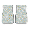 Daisy Pattern Print Design DS012 Car Floor Mats-JorJune