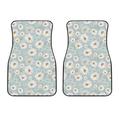 Daisy Pattern Print Design DS012 Car Floor Mats-JorJune