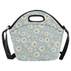 Daisy Pattern Print Design DS012 Neoprene Lunch Bag-JorJune