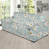 Daisy Pattern Print Design DS012 Sofa Slipcover-JORJUNE.COM