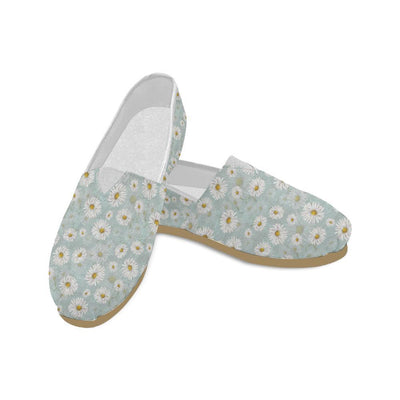 Daisy Pattern Print Design DS012 Women Casual Shoes-JorJune.com