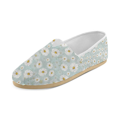 Daisy Pattern Print Design DS012 Women Casual Shoes-JorJune.com