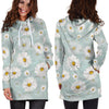 Daisy Pattern Print Design DS012 Women Hoodie Dress