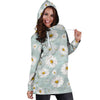 Daisy Pattern Print Design DS012 Women Hoodie Dress