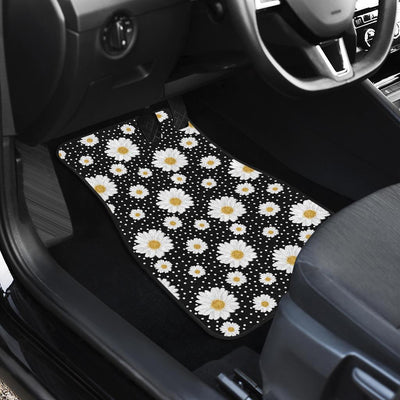 Daisy Pattern Print Design DS02 Car Floor Mats-JorJune