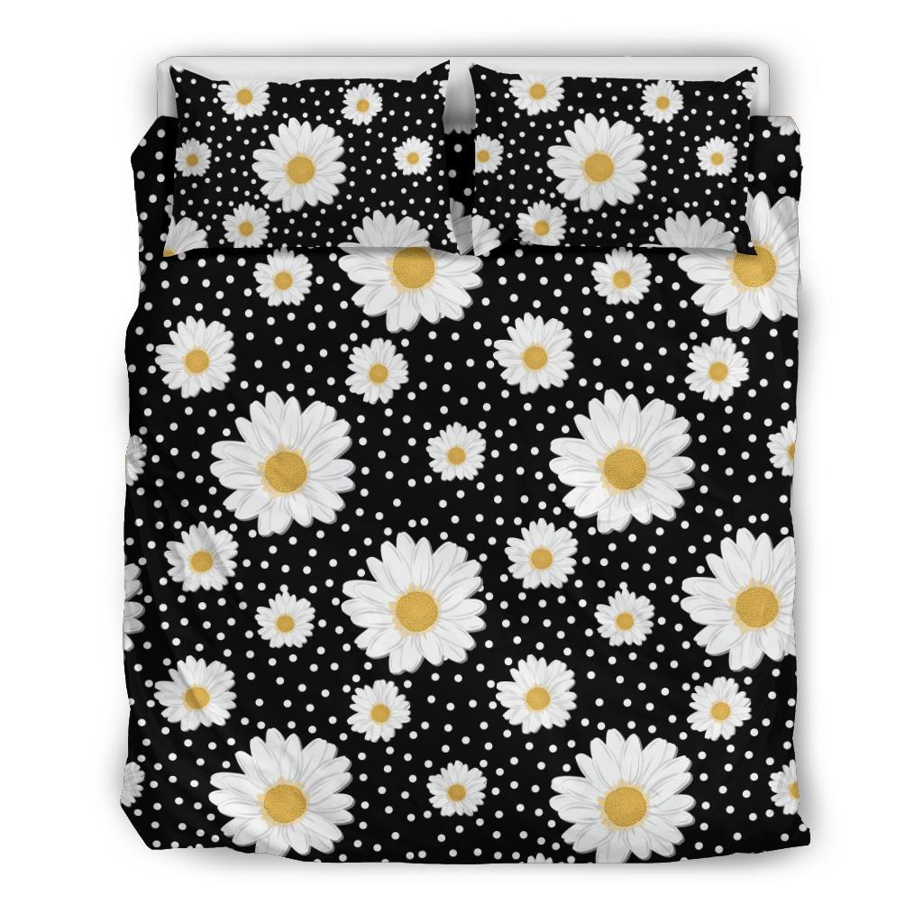 Daisy Pattern Print Design DS02 Duvet Cover Bedding Set-JORJUNE.COM