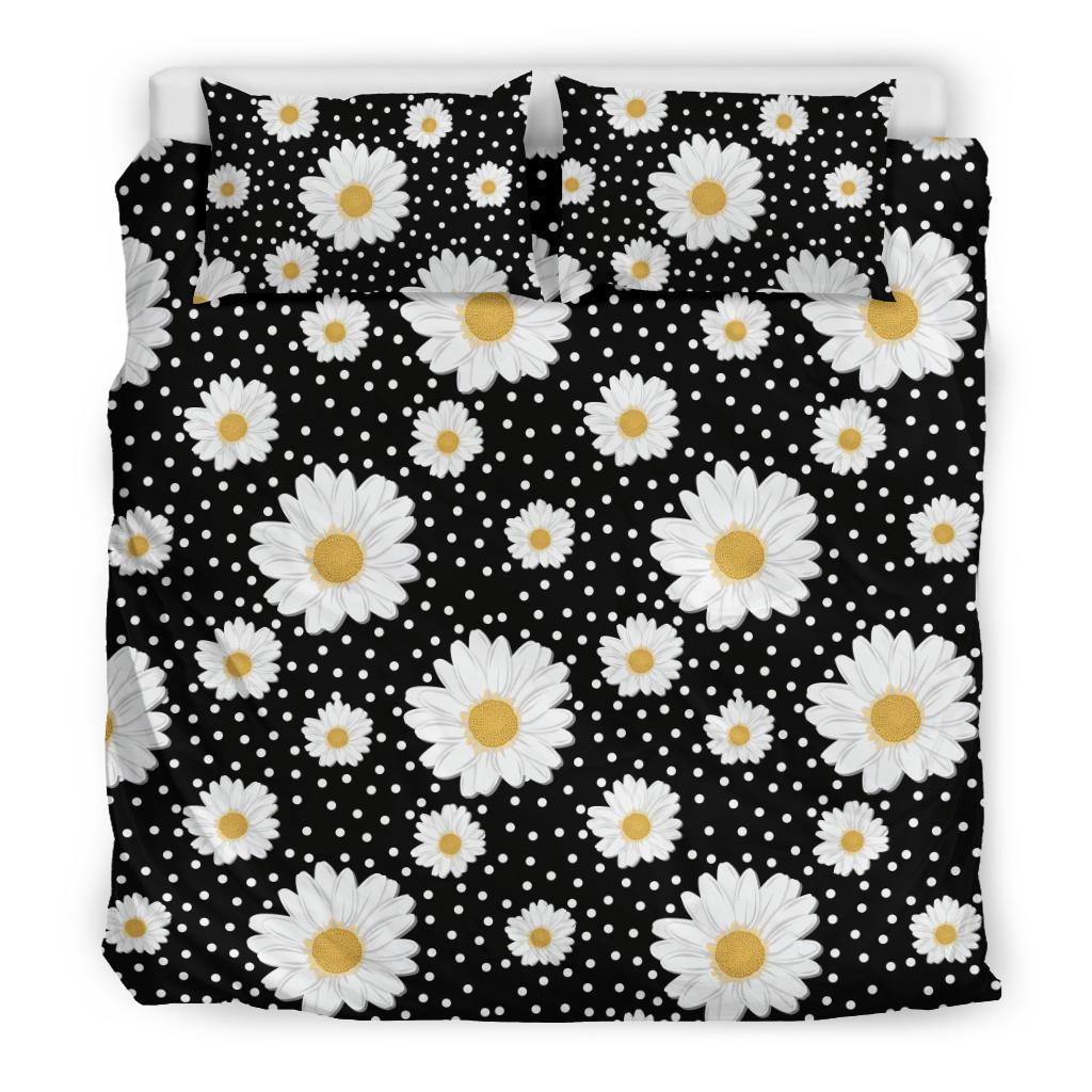 Daisy Pattern Print Design DS02 Duvet Cover Bedding Set-JORJUNE.COM