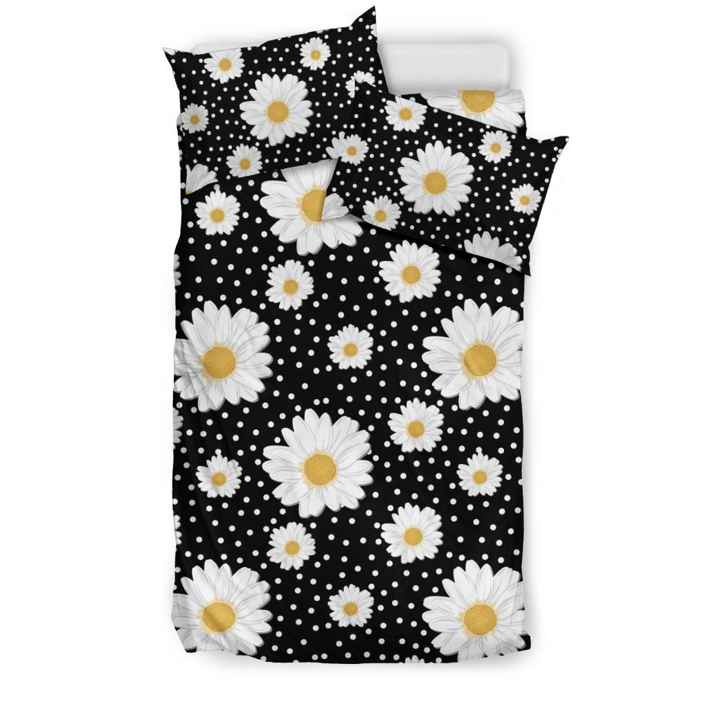 Daisy Pattern Print Design DS02 Duvet Cover Bedding Set-JORJUNE.COM