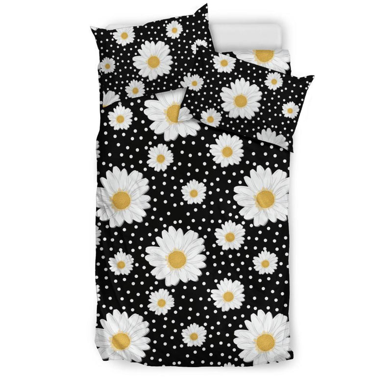 Daisy Pattern Print Design DS02 Duvet Cover Bedding Set-JORJUNE.COM