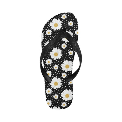 Daisy Pattern Print Design DS02 Flip Flops-JorJune