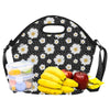 Daisy Pattern Print Design DS02 Neoprene Lunch Bag-JorJune