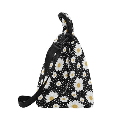 Daisy Pattern Print Design DS02 Neoprene Lunch Bag-JorJune