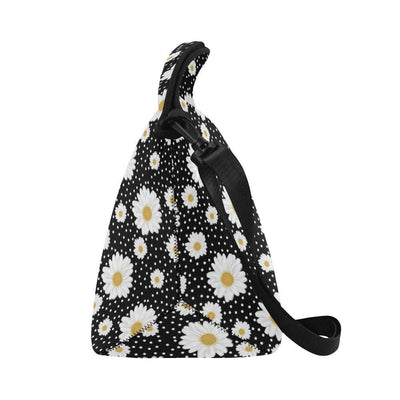 Daisy Pattern Print Design DS02 Neoprene Lunch Bag-JorJune