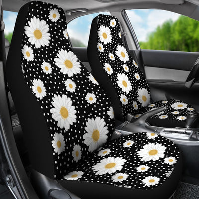 Daisy Pattern Print Design DS02 Universal Fit Car Seat Covers