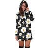 Daisy Pattern Print Design DS02 Women Hoodie Dress