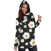 Daisy Pattern Print Design DS02 Women Hoodie Dress