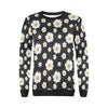 Daisy Pattern Print Design DS02 Women Long Sleeve Sweatshirt-JorJune