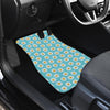 Daisy Pattern Print Design DS03 Car Floor Mats-JorJune