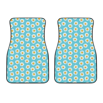 Daisy Pattern Print Design DS03 Car Floor Mats-JorJune