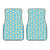 Daisy Pattern Print Design DS03 Car Floor Mats-JorJune