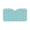 Daisy Pattern Print Design DS03 Car Sun Shade-JorJune